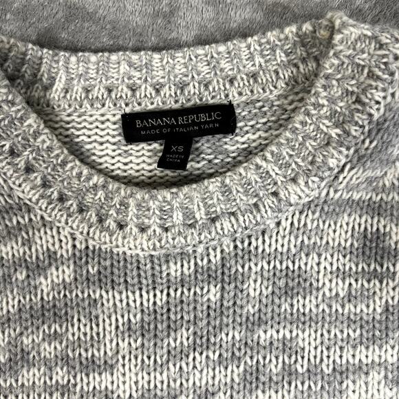 Banana Republic Sweater Womens XS Merino Wool Scandanavian Fair Isle Print - Picture 3 of 9